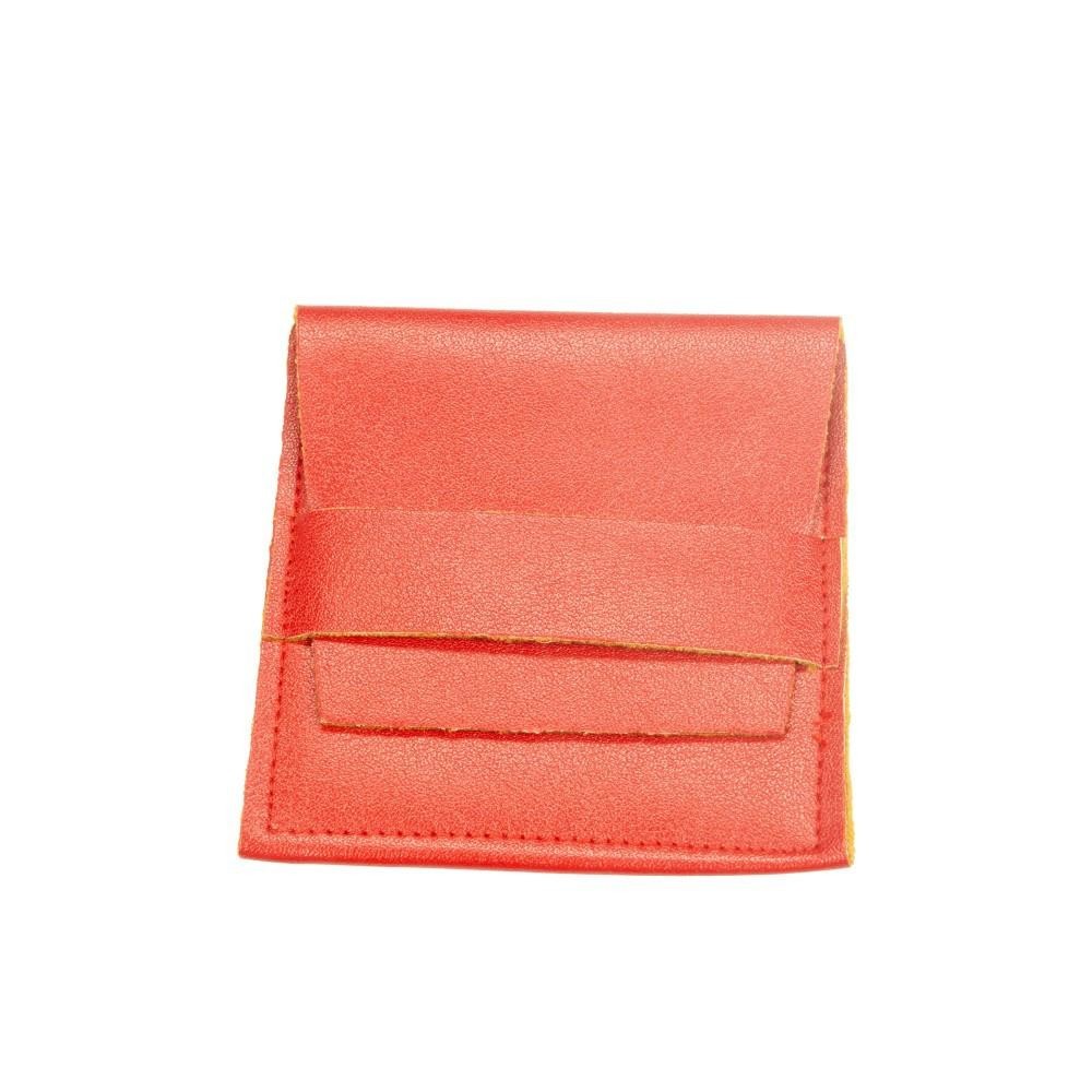 LETTERINA PELLE  CM8X8 ROSSO